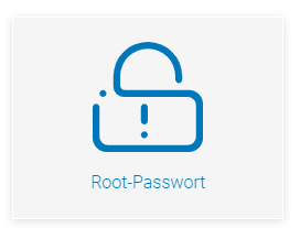 Root password change dialog