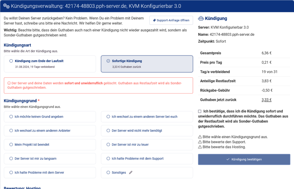 Cancellation Form