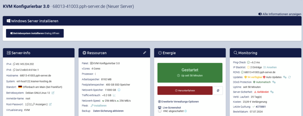 Cloud Manager for Windows Server